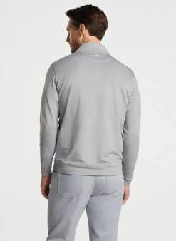 Peter Millar Perth Melange Performance Quarter-Zip 23 Peter Millar Perth Melange Performance Quarter-Zip -Thread Logic Store ME0EK40B GALE ALT B