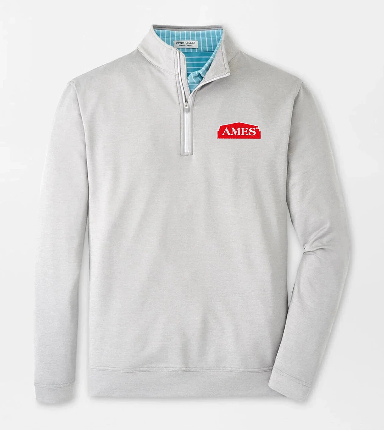 Peter Millar Perth Melange Performance Quarter-Zip 1 Peter Millar Perth Melange Performance Quarter-Zip