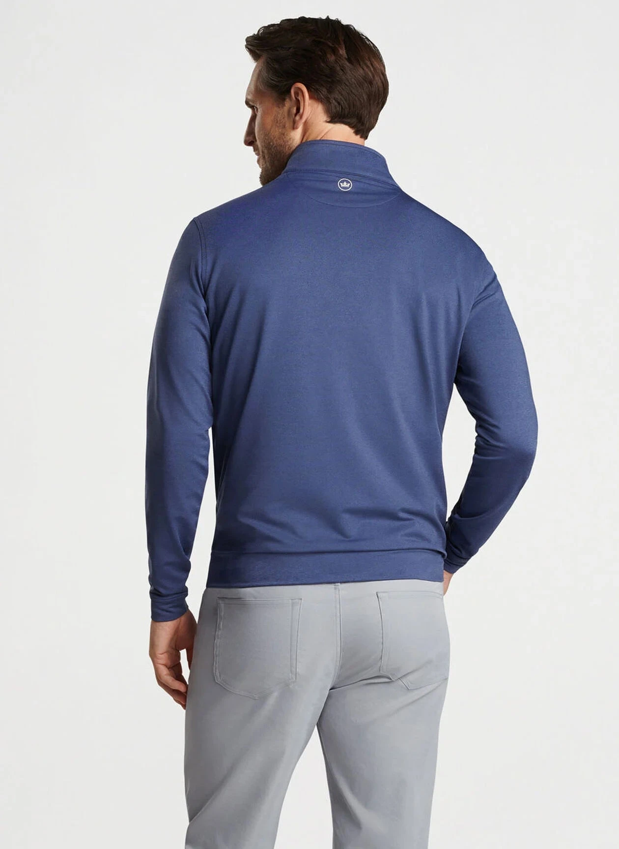 Peter Millar Perth Melange Performance Quarter-Zip 9 Peter Millar Perth Melange Performance Quarter-Zip - Image 9
