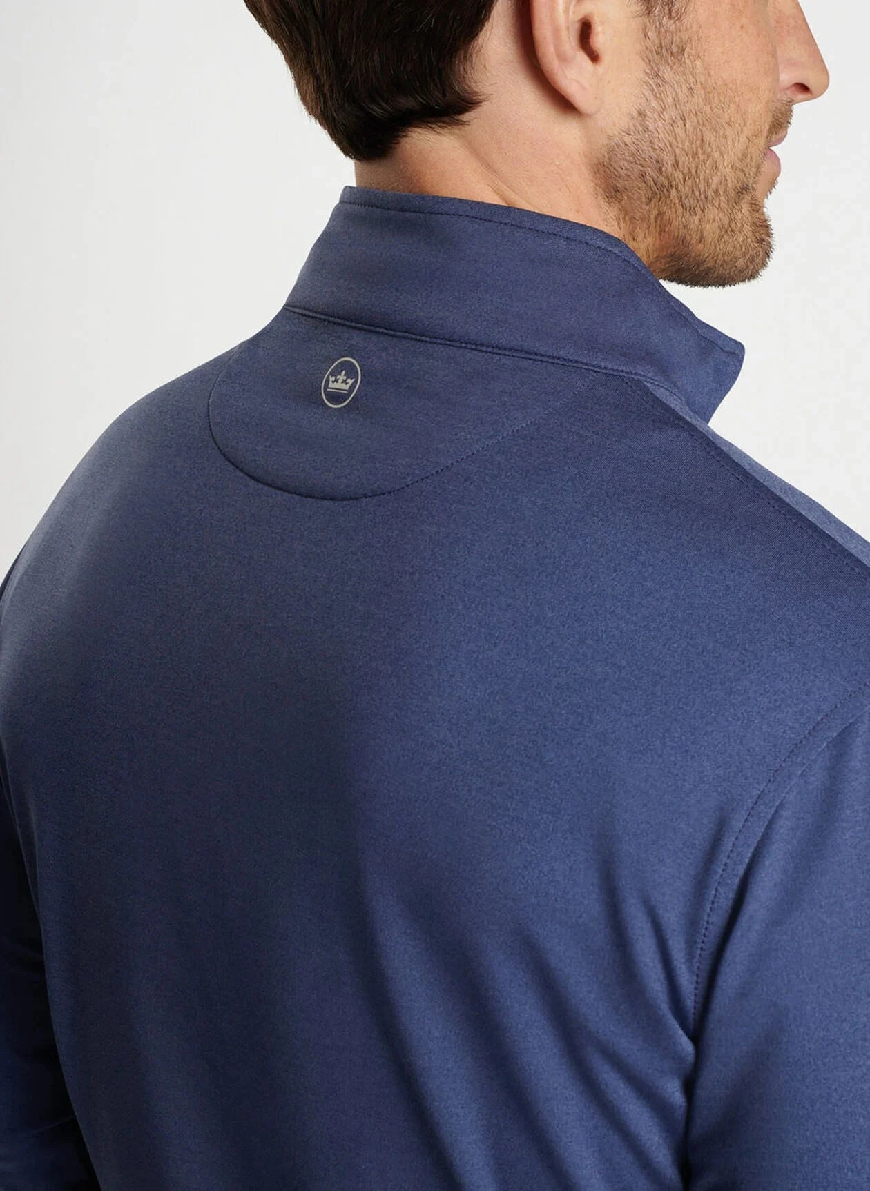 Peter Millar Perth Melange Performance Quarter-Zip 11 Peter Millar Perth Melange Performance Quarter-Zip - Image 11