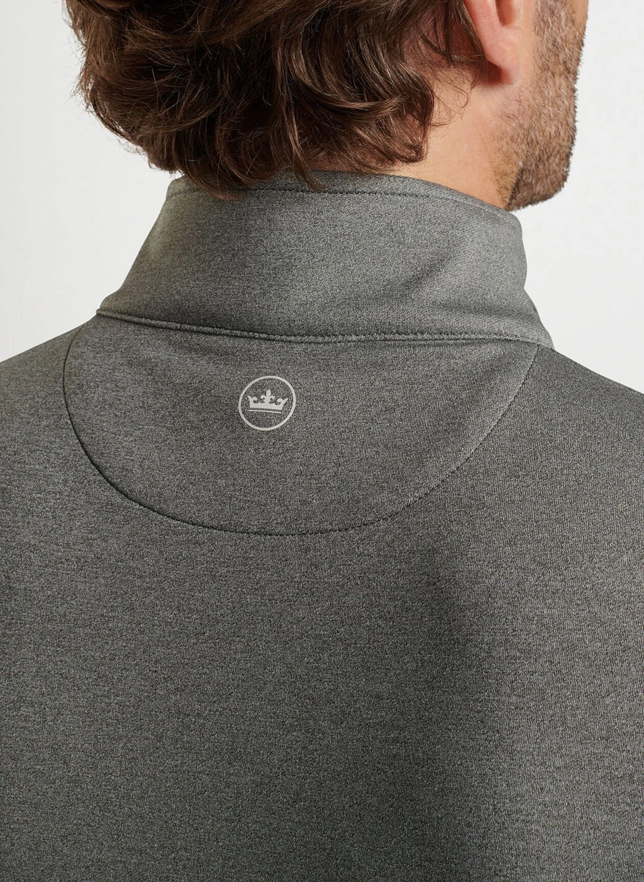 Peter Millar Perth Melange Performance Quarter-Zip 16 Peter Millar Perth Melange Performance Quarter-Zip - Image 16