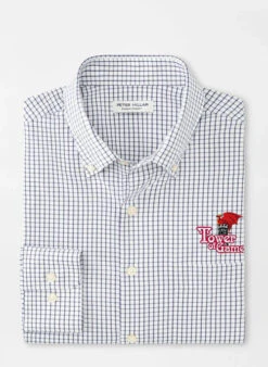 Peter Millar Hanford Performance Twill Sport Shirt