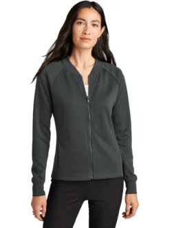 OUTLET-Mercer+Mettle Ladies Double-Knit Bomber -Thread Logic Store MERCERMETTLE Ladies Double Knit Bomber 15