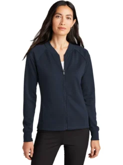 OUTLET-Mercer+Mettle Ladies Double-Knit Bomber -Thread Logic Store MERCERMETTLE Ladies Double Knit Bomber 7