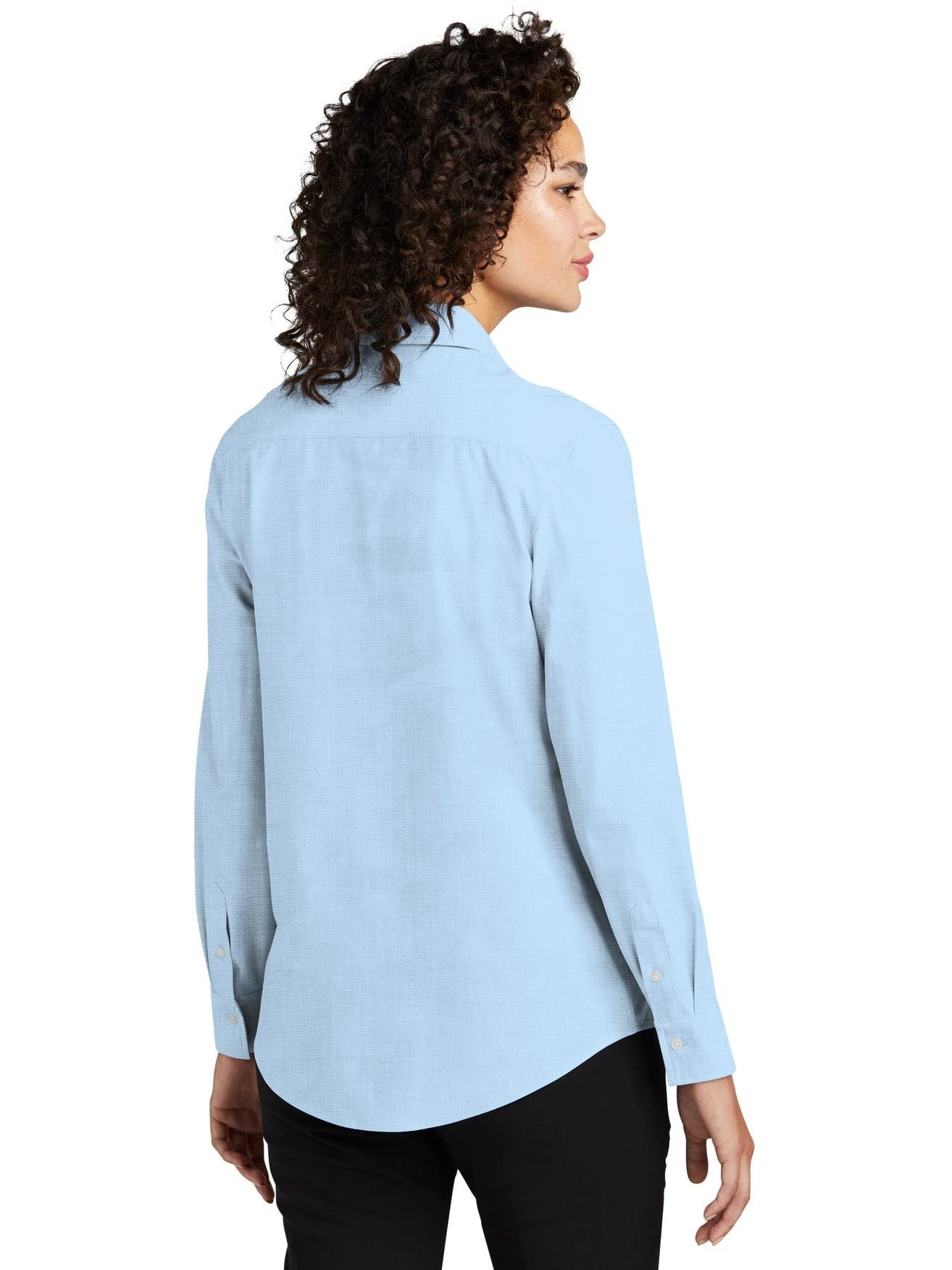 Mercer+Mettle Ladies Long Sleeve Stretch Woven Shirt 18 Mercer+Mettle Ladies Long Sleeve Stretch Woven Shirt - Image 18