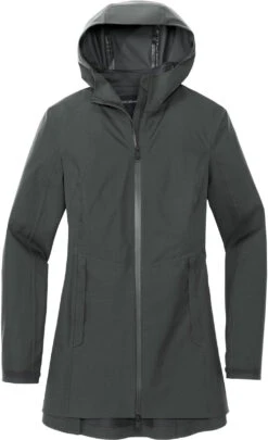 OUTLET-Mercer+Mettle Ladies Waterproof Rain Shell -Thread Logic Store MERCERMETTLE Ladies Waterproof Rain Shell Anchor Grey S 5