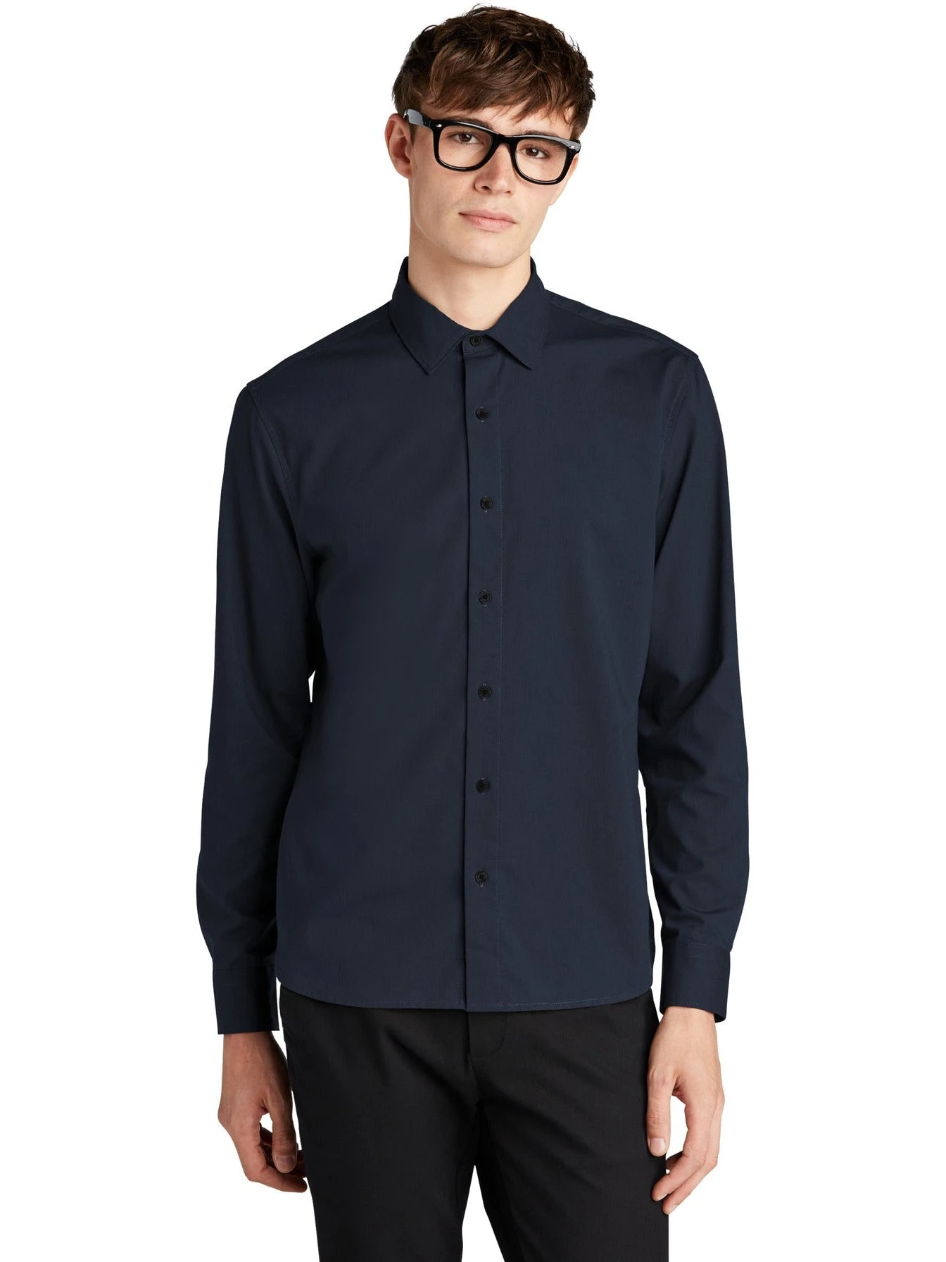 Mercer+Mettle Long Sleeve Stretch Woven Shirt 13 Mercer+Mettle Long Sleeve Stretch Woven Shirt - Image 13