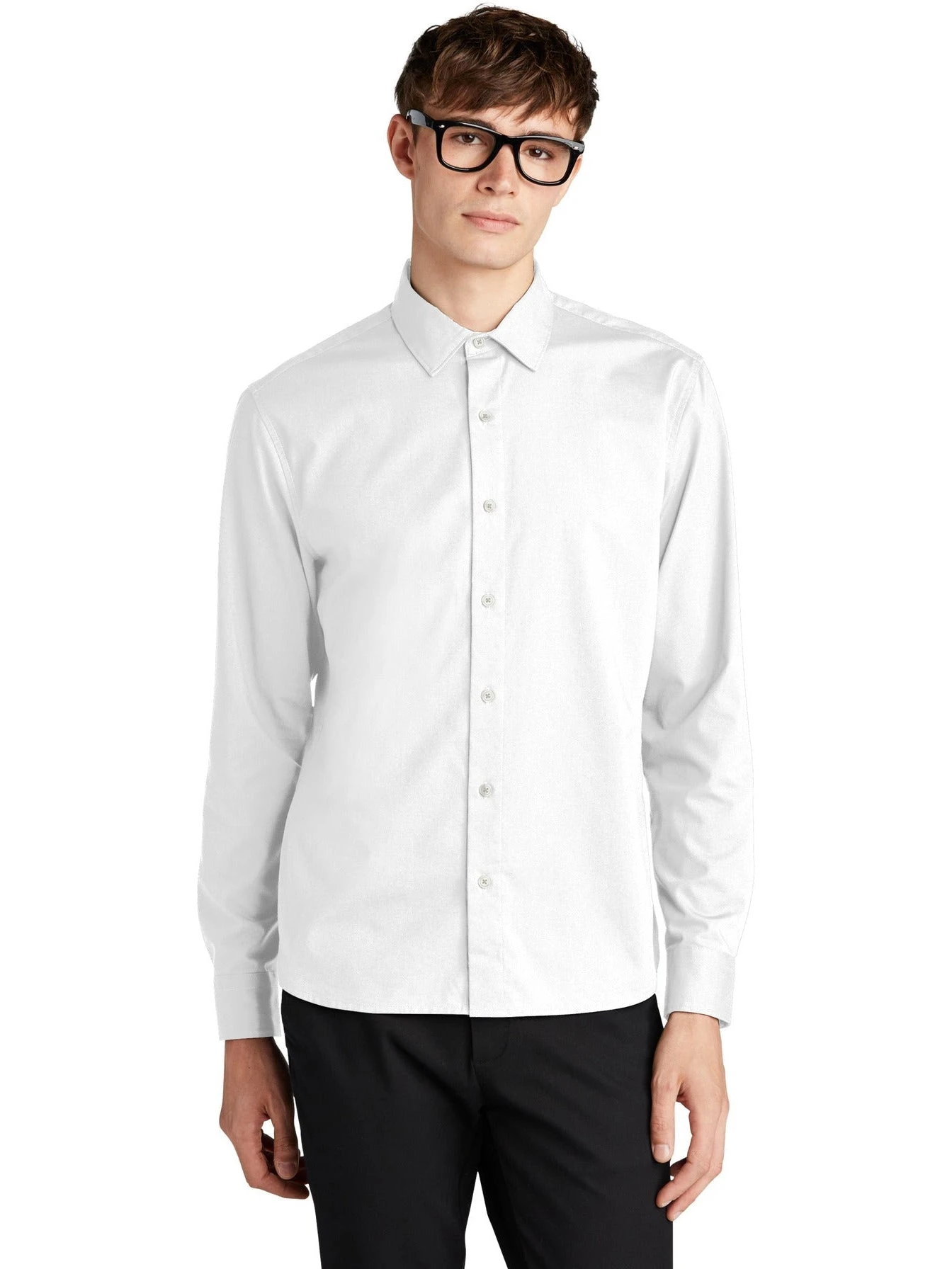 Mercer+Mettle Long Sleeve Stretch Woven Shirt 5 Mercer+Mettle Long Sleeve Stretch Woven Shirt - Image 5