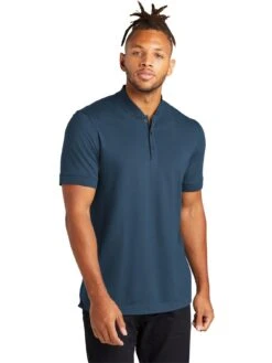 Mercer+Mettle Stretch Pique Henley -Thread Logic Store MERCERMETTLE Stretch Pique Henley 11