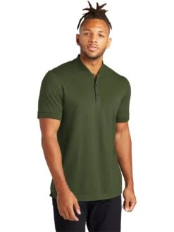 Mercer+Mettle Stretch Pique Henley -Thread Logic Store MERCERMETTLE Stretch Pique Henley 3