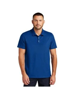 Mercer+Mettle Stretch Pique Polo 28 Mercer+Mettle Stretch Pique Polo -Thread Logic Store MM1004 BLUENOTE Model Front