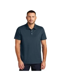 Mercer+Mettle Stretch Pique Polo 36 Mercer+Mettle Stretch Pique Polo -Thread Logic Store MM1004 NIGHTNAVY Model Front