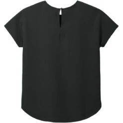 OUTLET-Mercer+Mettle Ladies Stretch Crepe Crew 25 OUTLET-Mercer+Mettle Ladies Stretch Crepe Crew -Thread Logic Store MM2015 deepblack flat back