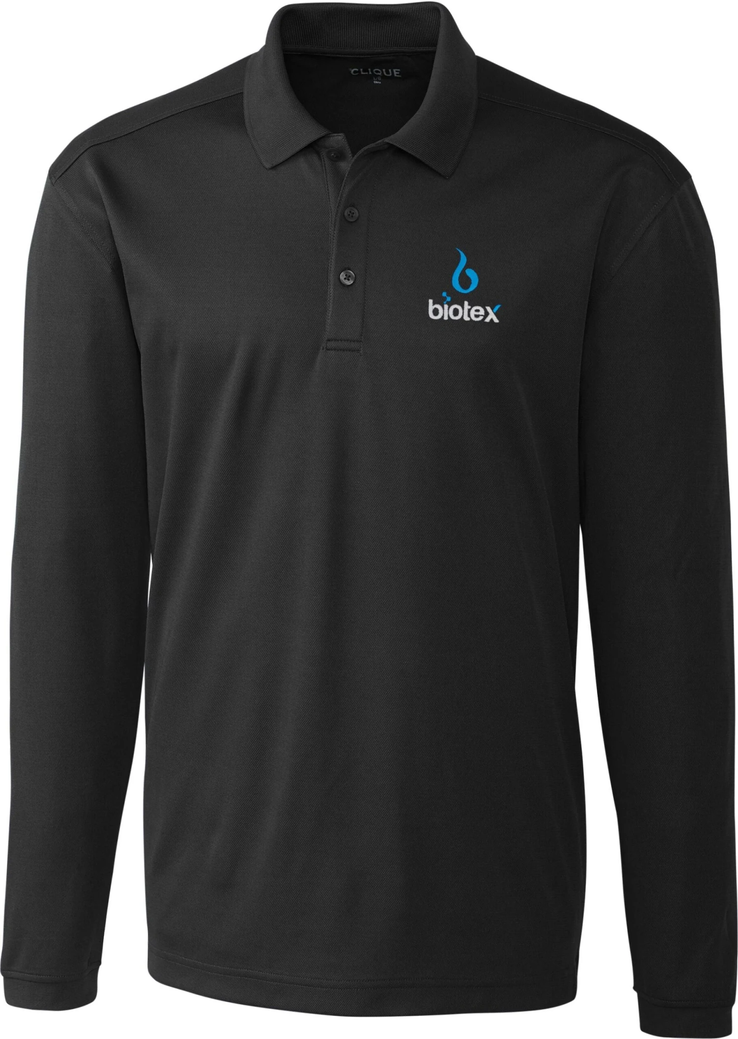 Clique Long Sleeve Spin Polo 1 Clique Long Sleeve Spin Polo