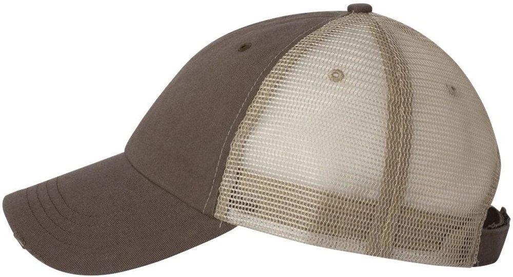 Mega Cap Frayed-Bill Twill Cap 6 Mega Cap Frayed-Bill Twill Cap - Image 6