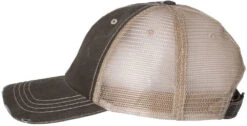 Mega Cap Herringbone Trucker Cap -Thread Logic Store Mega Cap Herringbone Trucker Cap 6