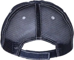 Mega Cap Herringbone Unstructured Contrast Stitch Trucker Cap -Thread Logic Store Mega Cap Herringbone Unstructured Contrast Stitch Trucker Cap 8
