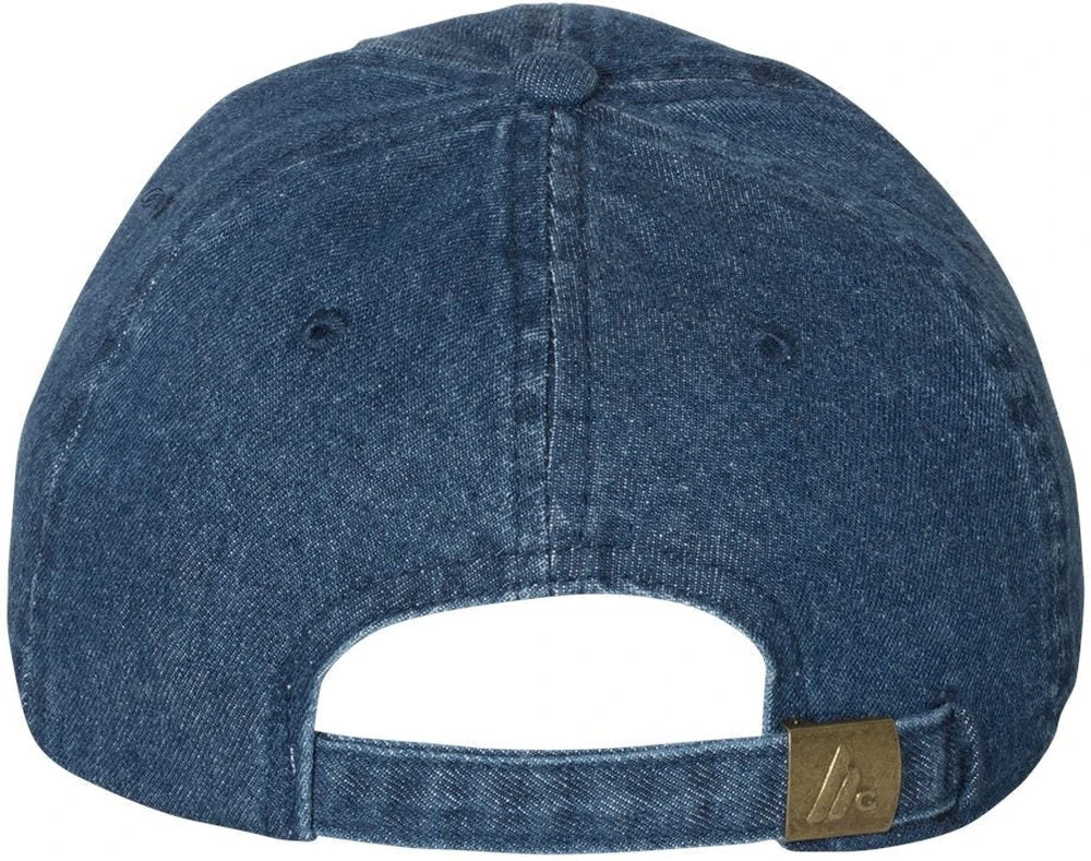 Mega Cap Washed Denim Cap 6 Mega Cap Washed Denim Cap - Image 6