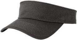 New Era Performance Dash Adjustable Visor -Thread Logic Store NE219 graphite flat left