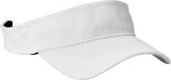 New Era Performance Dash Adjustable Visor -Thread Logic Store NE219 white flat right