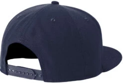 New Era Standard Fit Flat Bill Snapback Cap -Thread Logic Store NE4020 deepnavy flat back