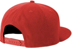 New Era Standard Fit Flat Bill Snapback Cap -Thread Logic Store NE4020 scarlet flat back