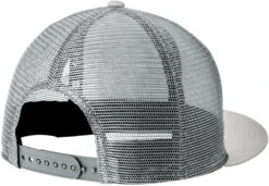 New Era Standard Fit Snapback Trucker Cap -Thread Logic Store NE4030 grey graphite flat back