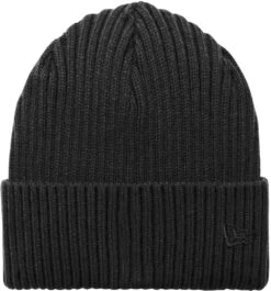 New Era Core Classic Cuff Beanie 11 New Era Core Classic Cuff Beanie -Thread Logic Store NE908 black flat front