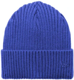 New Era Core Classic Cuff Beanie 10 New Era Core Classic Cuff Beanie -Thread Logic Store NE908 royal flat front