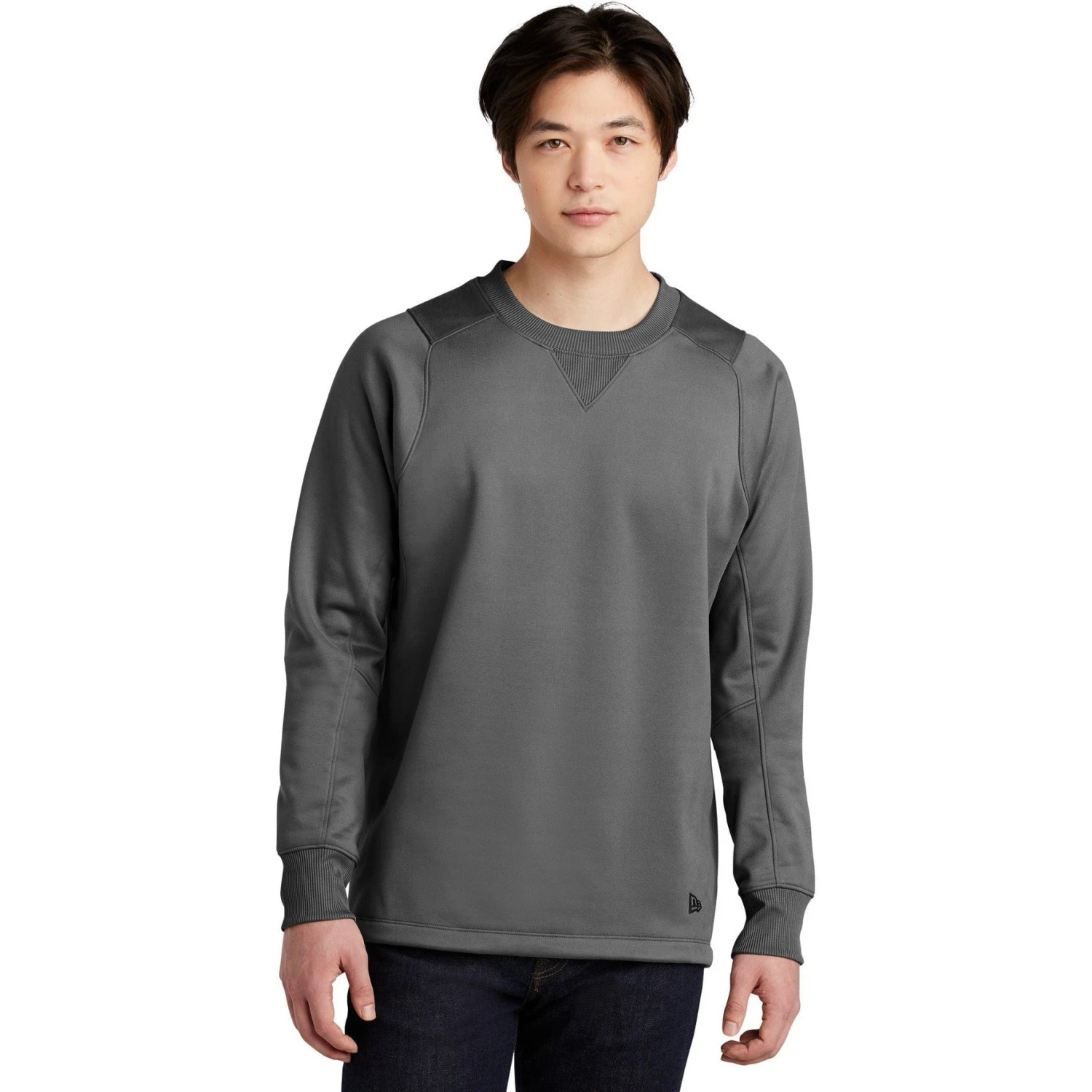 CLOSEOUT - New Era Venue Fleece Crew 2 CLOSEOUT - New Era Venue Fleece Crew - Image 2