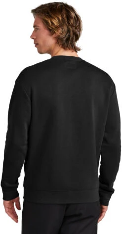 New Era Heritage Fleece Pocket Crew -Thread Logic Store NEA527 black model back