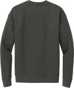 New Era Heritage Fleece Pocket Crew -Thread Logic Store NEA527 graphite flat back