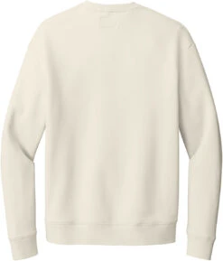 New Era Heritage Fleece Pocket Crew -Thread Logic Store NEA527 softbeige flat back