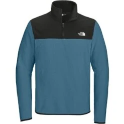 OUTLET-The North Face Glacier 1/4-Zip Fleece -Thread Logic Store NF0A7V4L SHADYBLUETNFBLACK Form Front 379e6e2d 470b 4e42 bc37 f9b84a392bea