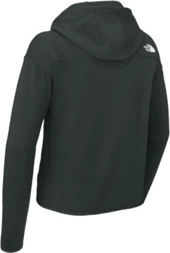 The North Face Ladies Double-Knit Full-Zip Hoodie -Thread Logic Store NF0A8BUT asphaltgrey form back