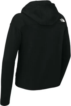 The North Face Ladies Double-Knit Full-Zip Hoodie -Thread Logic Store NF0A8BUT tnfblack form back