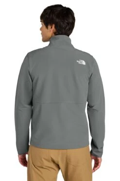 The North Face Edge Stretch Soft Shell Jacket -Thread Logic Store NF0A8ENN smokedpearlgrey model back