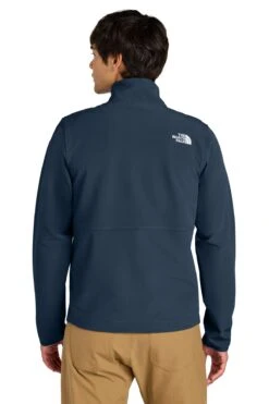 The North Face Edge Stretch Soft Shell Jacket -Thread Logic Store NF0A8ENN summitnavy model back