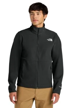 The North Face Edge Stretch Soft Shell Jacket -Thread Logic Store NF0A8ENN tnfblack model front