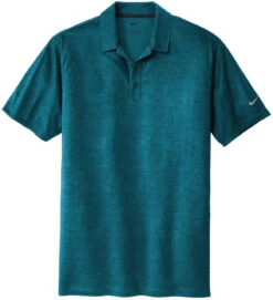 NIKE Dri-FIT Crosshatch Polo -Thread Logic Store NIKE Dri FIT Crosshatch Polo BlusteryNavy S 5