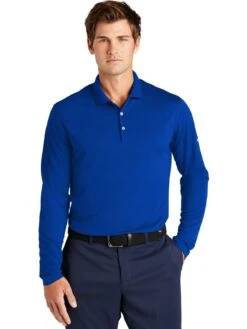 NIKE Dri-FIT Micro Pique 2.0 Long Sleeve Polo -Thread Logic Store NIKE Dri FIT Micro Pique 2 0 Long Sleeve Polo 11