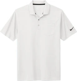 NIKE Dri-FIT Micro Pique 2.0 Pocket Polo 22 NIKE Dri-FIT Micro Pique 2.0 Pocket Polo -Thread Logic Store NIKE Dri FIT Micro Pique 2 0 Pocket Polo White S 1