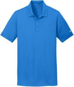 NIKE Dri-FIT Solid Icon Pique Modern Fit Polo -Thread Logic Store NIKE Dri FIT Solid Icon Pique Modern Fit Polo Light Photo Blue XS 17