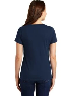 NIKE Ladies Dri-FIT Cotton/Poly Scoop Neck Tee -Thread Logic Store NIKE Ladies Dri FIT CottonPoly Scoop Neck Tee 12