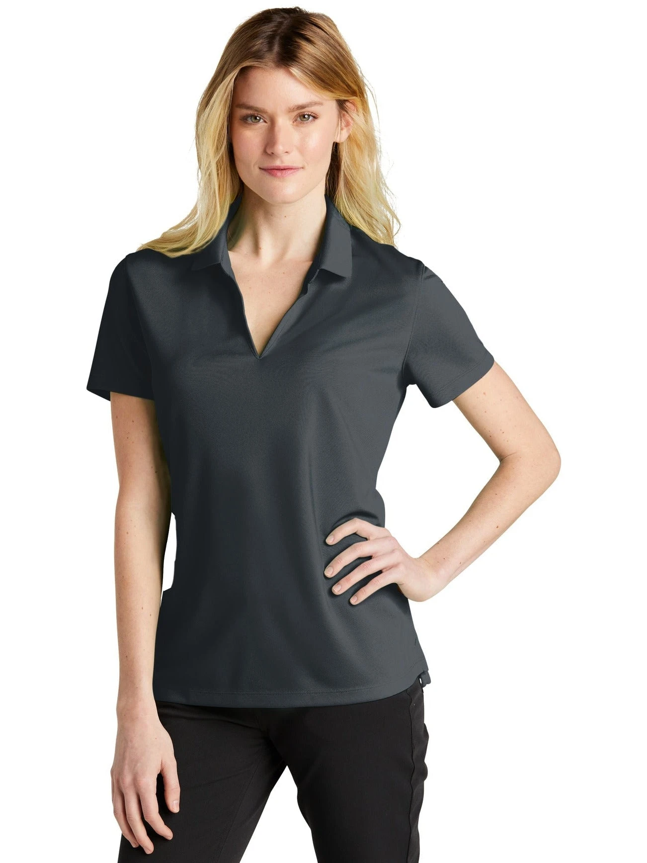 OUTLET-NIKE Ladies Dri-FIT Micro Pique 2.0 Polo 10 OUTLET-NIKE Ladies Dri-FIT Micro Pique 2.0 Polo - Image 10