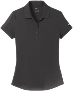 NIKE Ladies Dri-FIT Players Modern Fit Polo -Thread Logic Store NIKE Ladies Dri FIT Players Modern Fit Polo Anthracite S 9