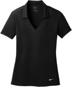 OUTLET-NIKE Ladies Dri-FIT Vertical Mesh Polo -Thread Logic Store NIKE Ladies Dri FIT Vertical Mesh Polo Black S 5 4142389f a0f1 4898 8d68 a33a6c95a2cf