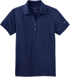 NIKE Ladies Dri-Fit Classic Polo -Thread Logic Store NIKE Ladies Dri Fit Classic Polo Midnight Navy S 9