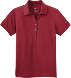 NIKE Ladies Dri-Fit Classic Polo -Thread Logic Store NIKE Ladies Dri Fit Classic Polo Varsity Red S 13