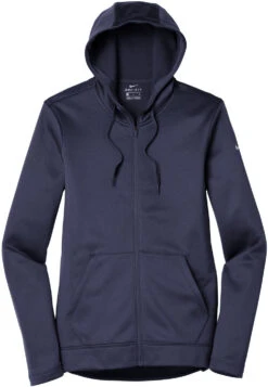 OUTLET-NIKE Ladies Therma-FIT Full-Zip Fleece Hoodie -Thread Logic Store NIKE Ladies Therma FIT Full Zip Fleece Hoodie Midnight Navy S 17 d447888a 9d1f 43af 81e1 dc277547ce8e